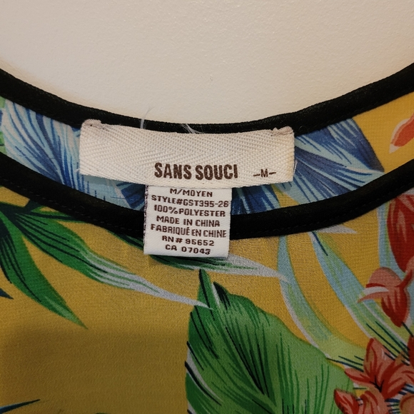 Sans Souci cropped tank - Picture 2 of 5